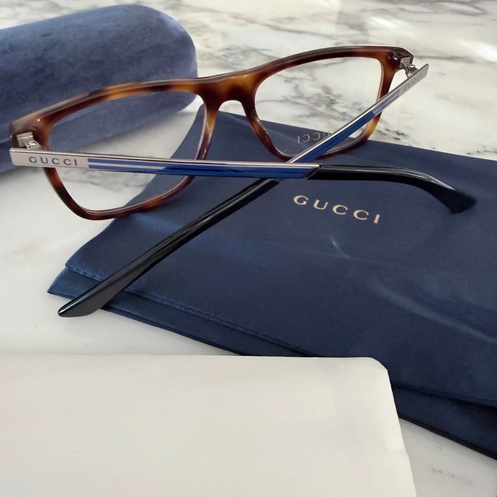 Gucci GG0691O Women's Eyeglasses Tortoise‎ Brown Full Rim 54-18/150